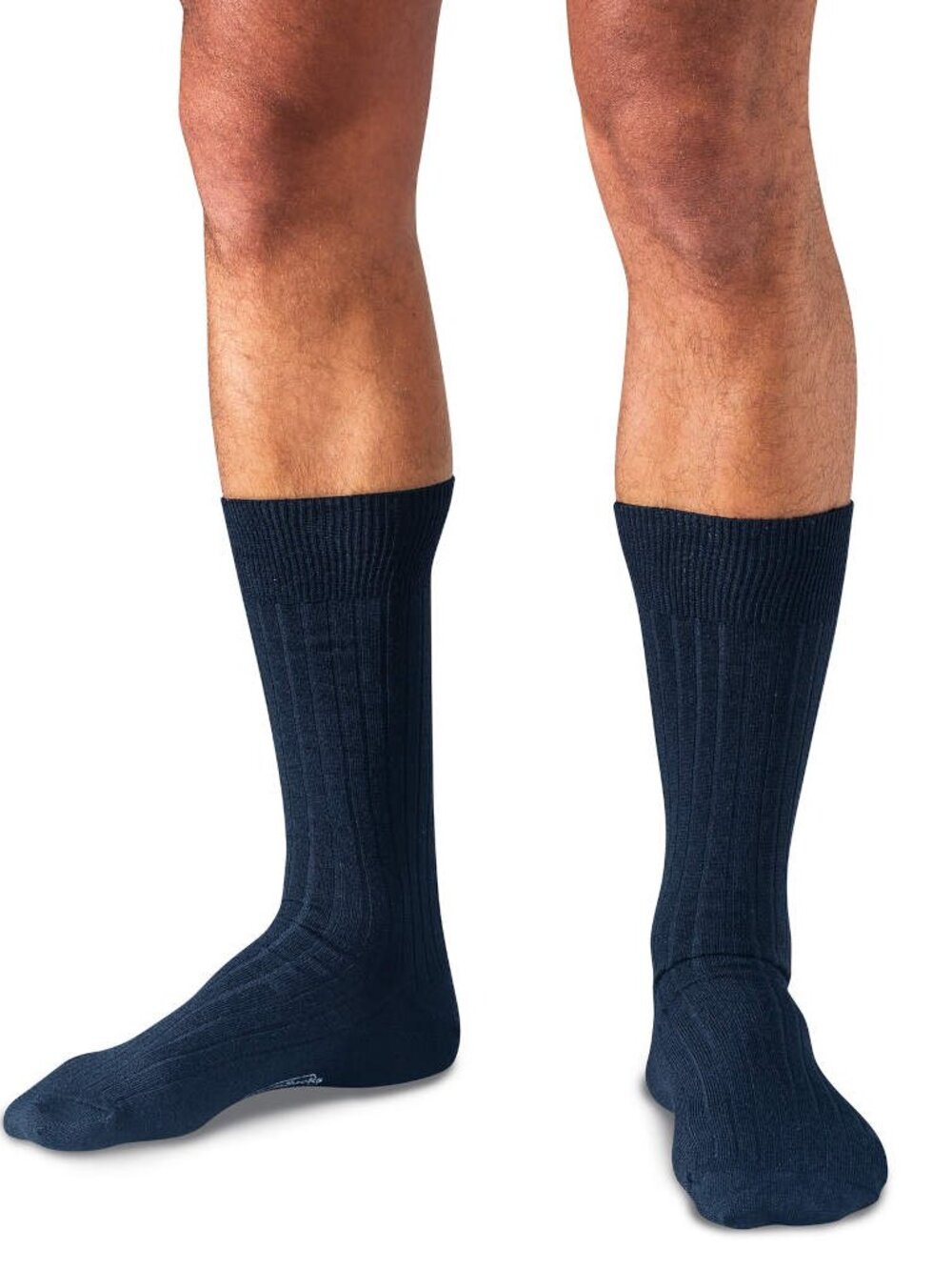 NEW Boardroom Men's Navy Merino Wool Mid-Calf Dress Socks NWT Size 8-12 SKU 1502
